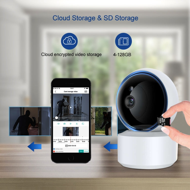 YT50-2 3.0MP 360 Rotation IP Camera WiFi Smart Security Camera, Support TF Card / Two-way Audio / Motion Detection / Night Vision, YT50-2 YT50-2 3.0MP 360 Rotation IP Camera WiFi Smart Security Camera, Support TF Card / Two-way Audio / Motion Detection / Night Vision, YT50-2